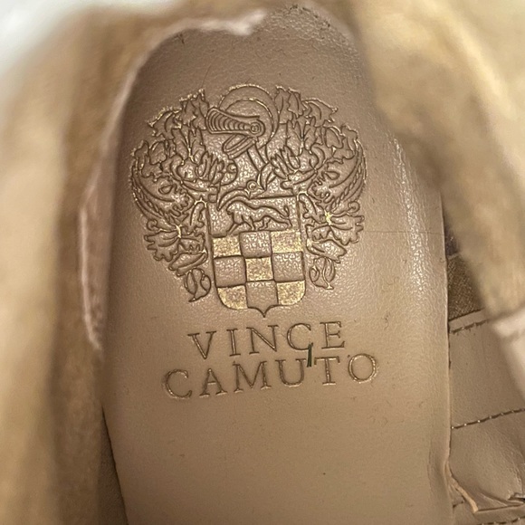 Y2K 90s style Vince Camuto snakeskin leather platform chunky boots - Picture 13 of 13